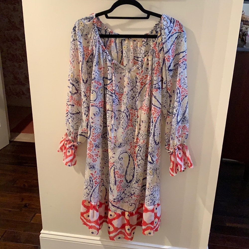American Rag Sheer Cover Up Dress EUC